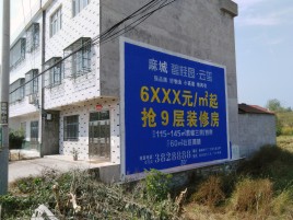 贵港墙体广告质量分析