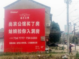 贵港墙体广告在乡镇、农村市场的媒体优势