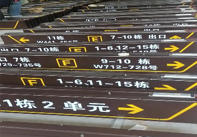 贵港广告标识中，常见的几种安装方式。