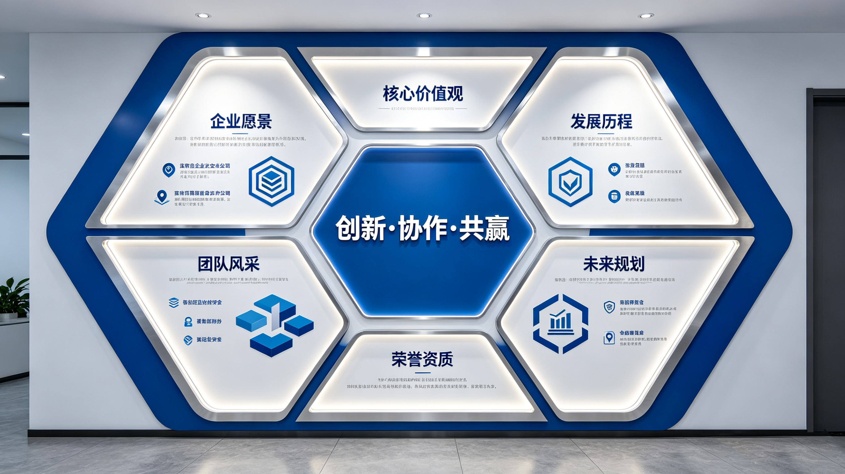 贵港企业文化墙六边形避坑指南（新手常犯5个错误）